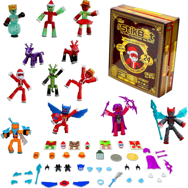 StikBot Christmas Advent Calendar - 2025