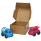 Plantastic City Vehicles Double Pack - Concrete Mixer & Dump Truck