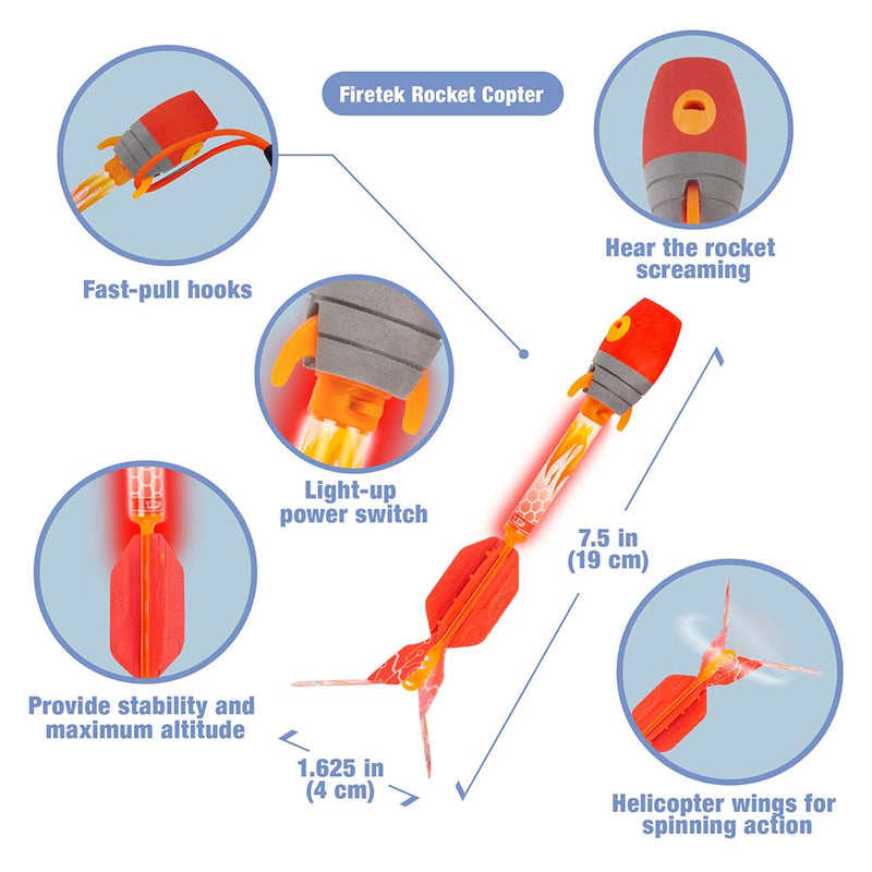 Firetek Rocket Combo Pack