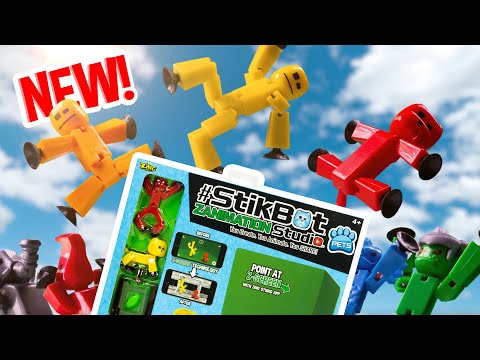 StikBot Pro Animation Set Stop-Motion Fun Zing Toys Australia