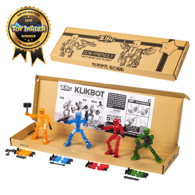 KlikBot Heroes - 4 Pack