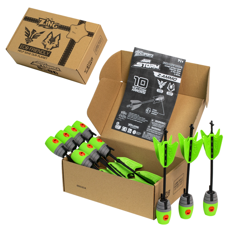 Ammo 10 Arrow Set Green