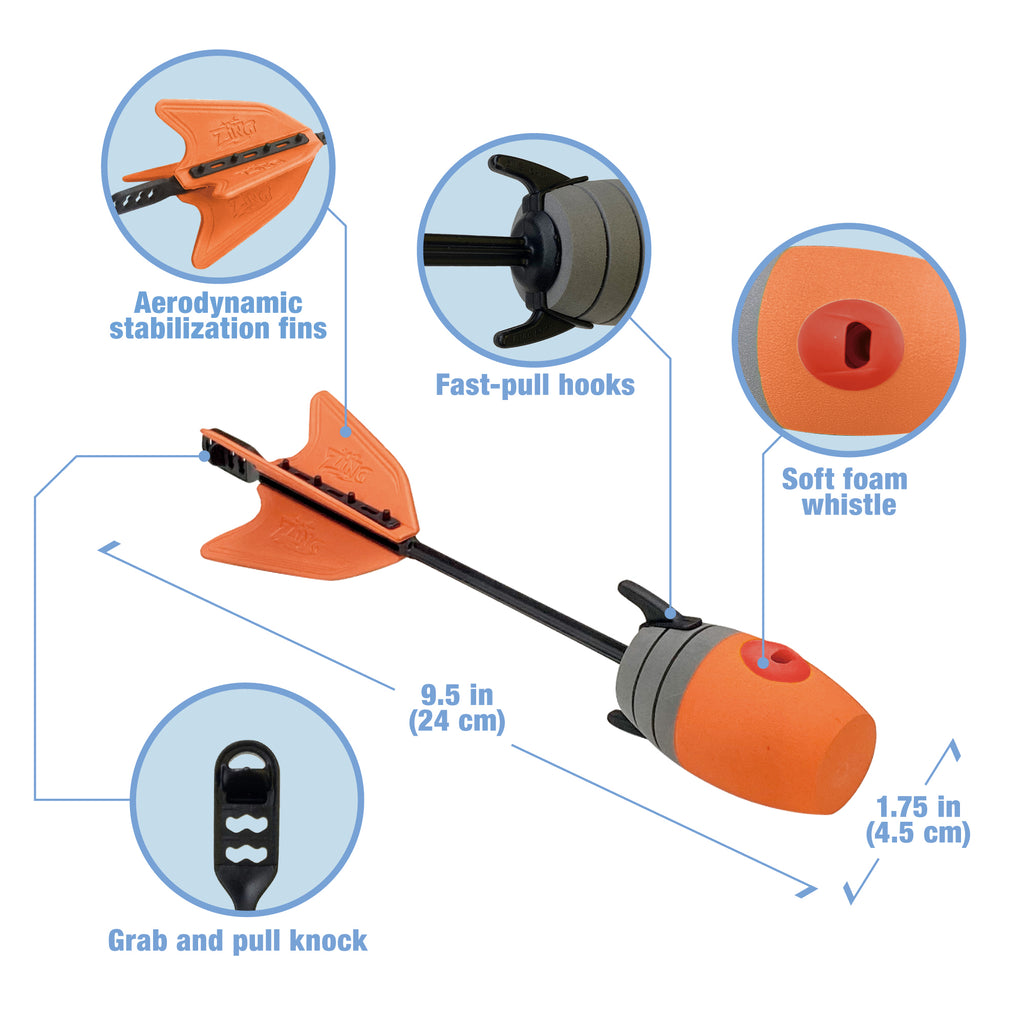 Zing air hunterz z 2025 curve bow frustration free packaging